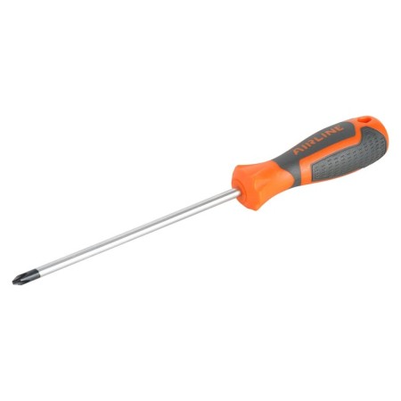 Cross screwdriver with an ergonomic handle PH2*150mm AT-SP2-04 AIRLINE-2