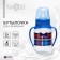 A bottle of feeding "Little Boss", a classic throat, with handles, 150 ml., 0 months, color blue