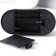 Sensor lamp "2 dolphin" LED USB (90cm) from 3xa Black Black 15x5.5x17.8 cm Risalux 765