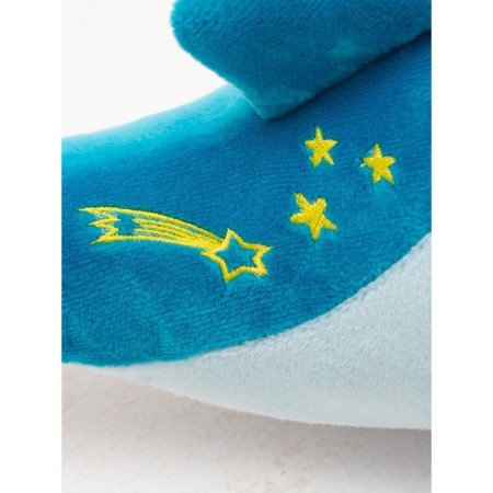 Soft toy "dolphin", blue color, 36 cm-1