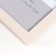 Photo frame Plastic format A4 "Elegy Cream" Silver internal stroke 32x23.5 cm