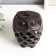 Cast iron candle for 1 candle "Eagle" with a ring 12x8x8 cm