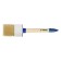Round tundra, natural bristles, wooden handle, No. 18, 60 mm