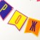 Paper garland on the ribbon "Like"
