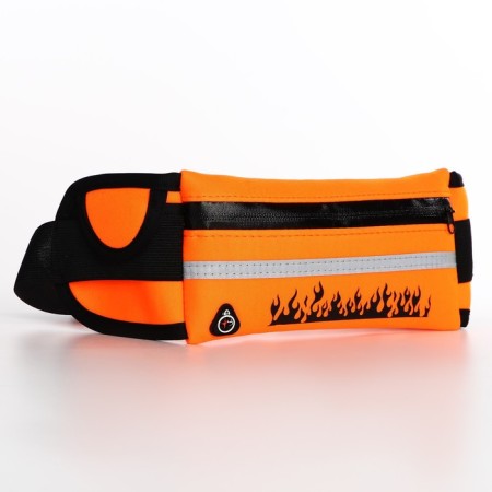 Board for running a waist, on a zipper, orange color-2