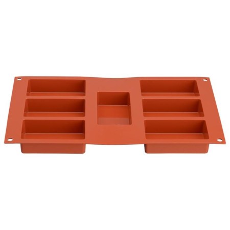 Form for the preparation of cakes Rettangolo, silicone-5