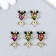 Decor for creativity metal, rhinestones "fish holography" gold 2.1x1.2x0.2 cm