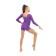 A swimsuit for gymnastics and dancing Grace Dance, p. 38, purple color