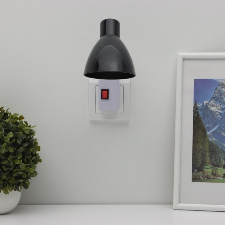 Sconces in the outlet "Classic" 1x10W E27 black 10x14.5x25 cm-3