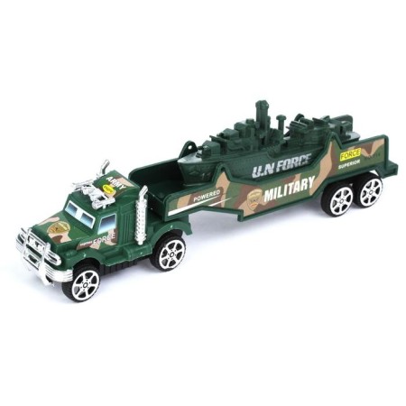Inertial truck "Military", Mix colors