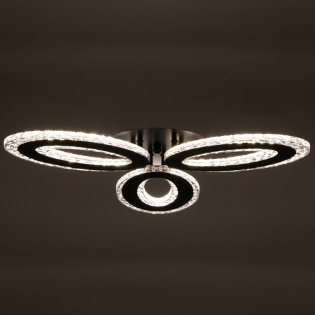 Luer with DPD 1095/3bk LED 114W Dimmer black 50x50x8 cm Bayerlux-2