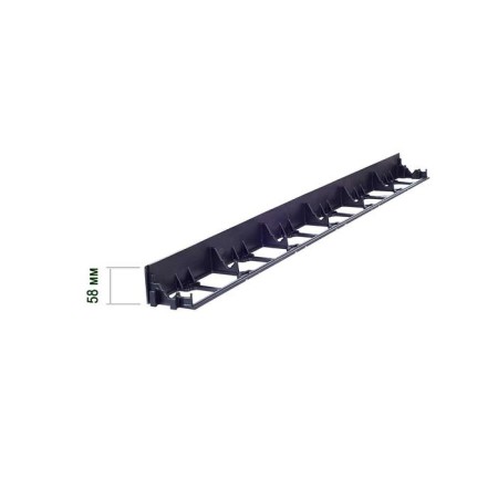 Garden plastic curb, h = 58 mm, 8 m, 32 pegs, "geoplastboard"-1