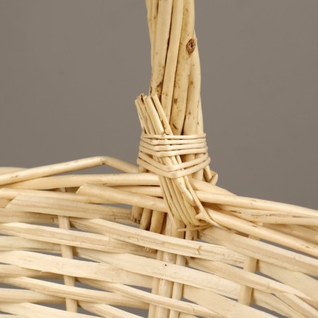 Wicker basket, 37x29x10/30 cm, vine-1