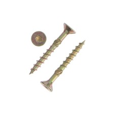 Infix, 5x40 mm wood screws, with a hidden mill, Torx25, yellow zinc