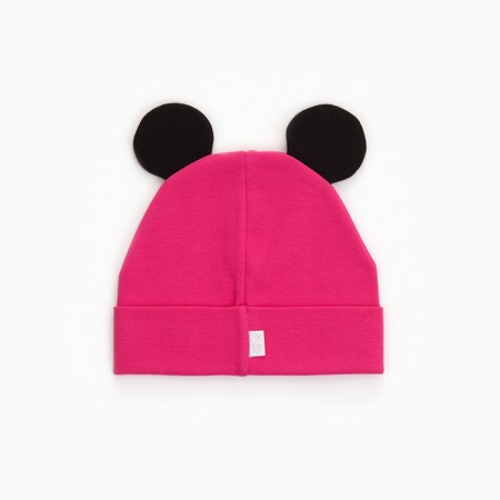 Hat for girls, pink color, size 48-50-2