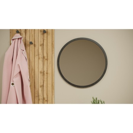 Hinged mirror "Vesta", 450 × 450 mm, color black loft