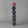 Set of balls plastic D-8 cm, 6 pcs "Jane cold" blue