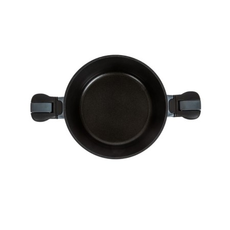 Olivetti SC624D pan, with a lid, aluminum, 4 l, black and gray color-3