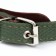 The collar is a tarpaulin two-layer dimensionless, with a tongue and a leather bone, 2.5x60 cm, Osh 30-55 cm 90