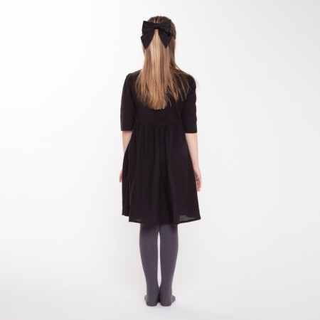 Pantyhose children, gray color, height 116-122 cm-4