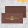 Gift envelope "Gratitude", embossing, designer paper, 22 × 11 cm