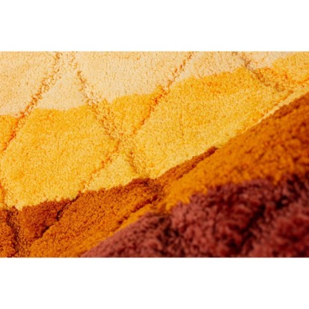 A set of Dasch rugs "Alberta", 50x80 cm, 55x55 cm, brown color-4