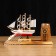 Souvenir ship on a stand, with a pencil of 22*7*15cm