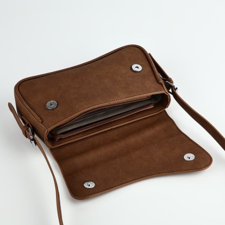 Female bag 25*14*6.5 cm, brown color-6