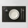 Serving napkin on the table "Window", 45 × 30 cm, dark brown color