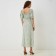 Women's dress Midy Mist Flower, green. R.42