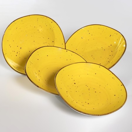 Deep plate Samold "Horeca Melon", D = 21 cm-3