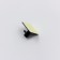 Wall hooks Joy Home, 2 pcs., Black