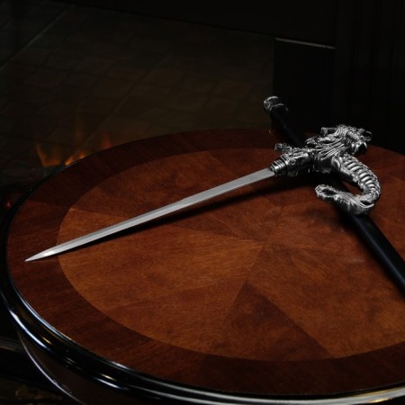 Souvenir product cane with a dagger, blade 31cm, length 86cm-1