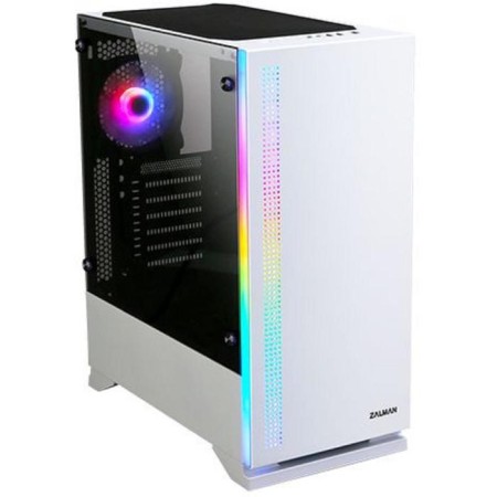 Zalman S5 case, without PSU, ATX, MIDI-Tower, White-1