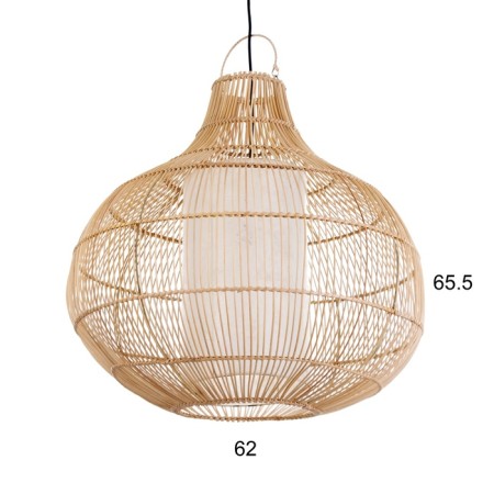 Ceiling Lamp from the rattan "Dian" 1x120W, E27, 60x60x70 cm-1