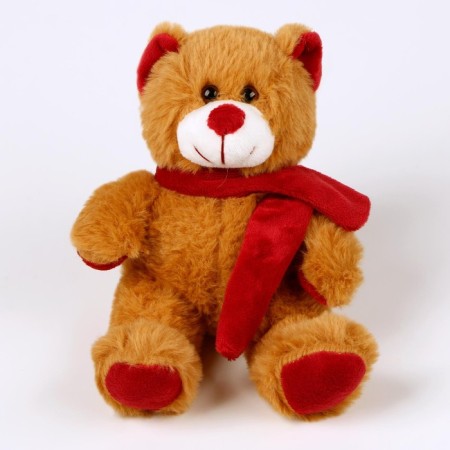 Soft toy "Bear", 16 cm, brown color