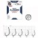 Cobra Allround hooks, series CA117, No. 10, 10 pcs.