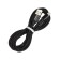 Cable Smartbuy S14, Lightning - USB, 3 A, 2 m, fast charging+data transfer, black