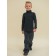 Turtleneck for a boy Pelican, height 104 cm, black color