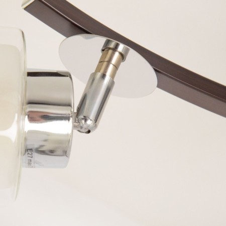 Ceiling chandelier Citilux "Fortune" CL156152, 47x36x35 cm, 5x75W, e27, brown color-9