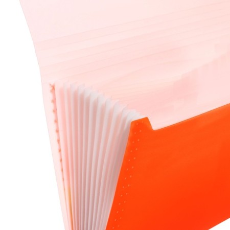 Folder Carder Calligrata Neon 13 Department. A4 plastic 0.7mm orange. Cut in color-4