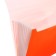 Folder Carder Calligrata Neon 13 Department. A4 plastic 0.7mm orange. Cut in color