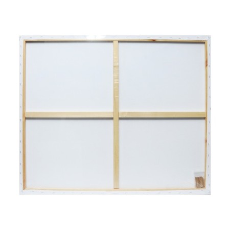 Canvas on a subframe of 1.6x80x100 cm, cotton 100%, acrylic soil, medium -grained, 380g/m²-6