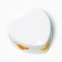 Baby for the bath "Heart" White, Rainbow, 150 g