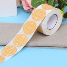 Craft stickers in the roll 
