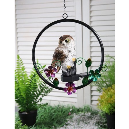 Garden lamp on the sunny battery "Filin", 27 cm, 1 LED, glow warm white-1