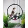 Garden lamp on the sunny battery "Filin", 27 cm, 1 LED, glow warm white