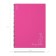 A4 notebook 80 sheets, a cage on a spiral, erichkrause, "silhouette" plastic cover pink
