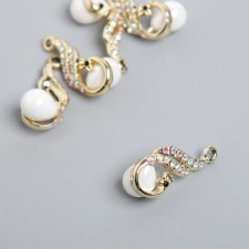 Decor for creativity metal, rhinestones 