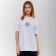 T-shirt female, white color, size One size (42-46)
